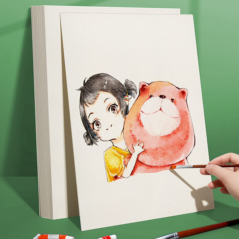 Cardstock Paper Pack - A4 Watercolor Paper 20/50Pcs Wood Pulp