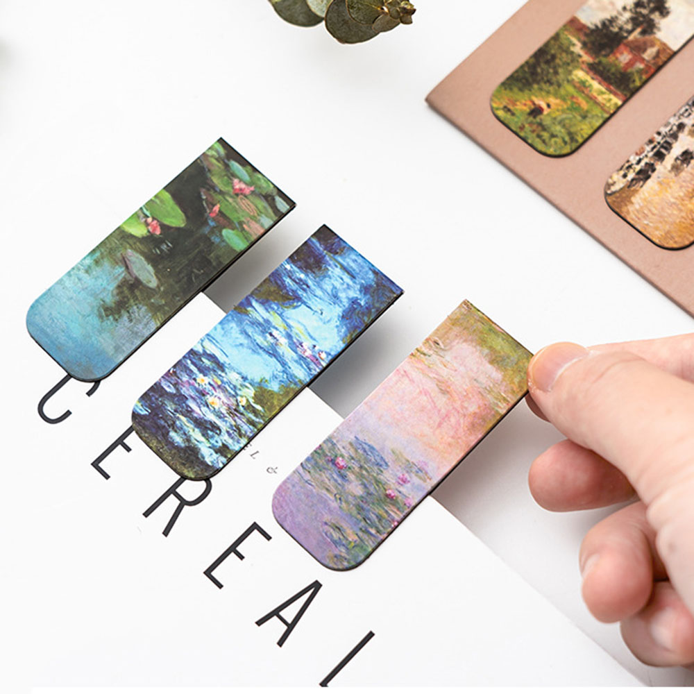 4pcs Artistic Magnetic Bookmar - Paperclip Magnetic Set avaliação e preço