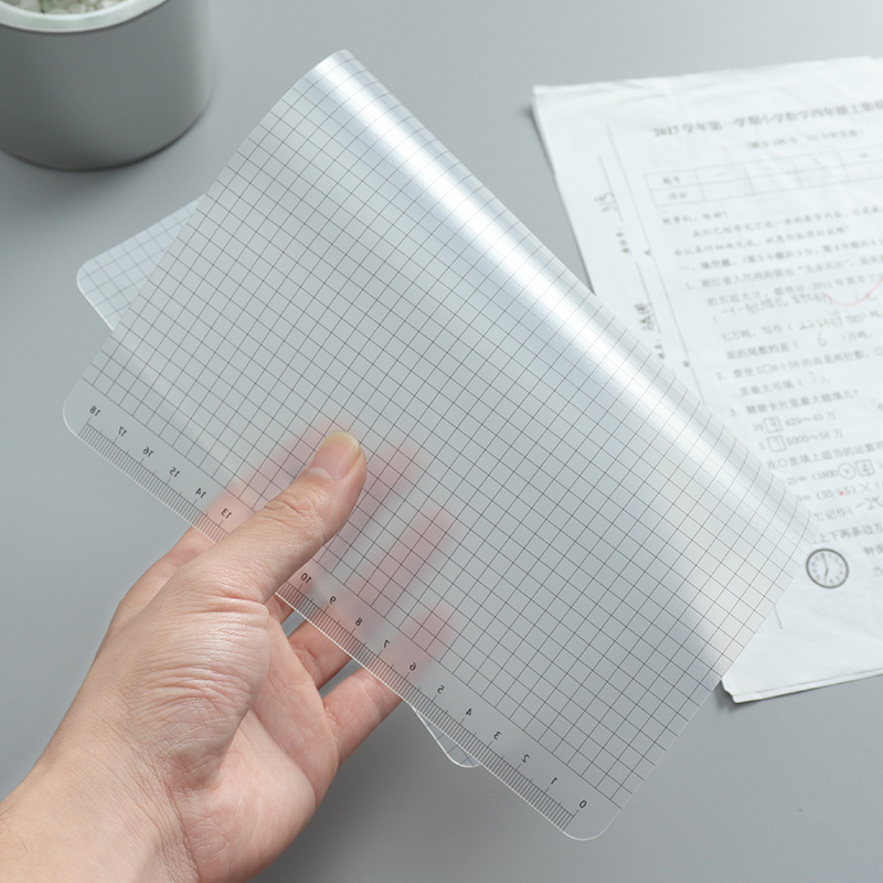 Transparent Ruler Board A4 B5  - Ruler Set Transparent avaliação e preço