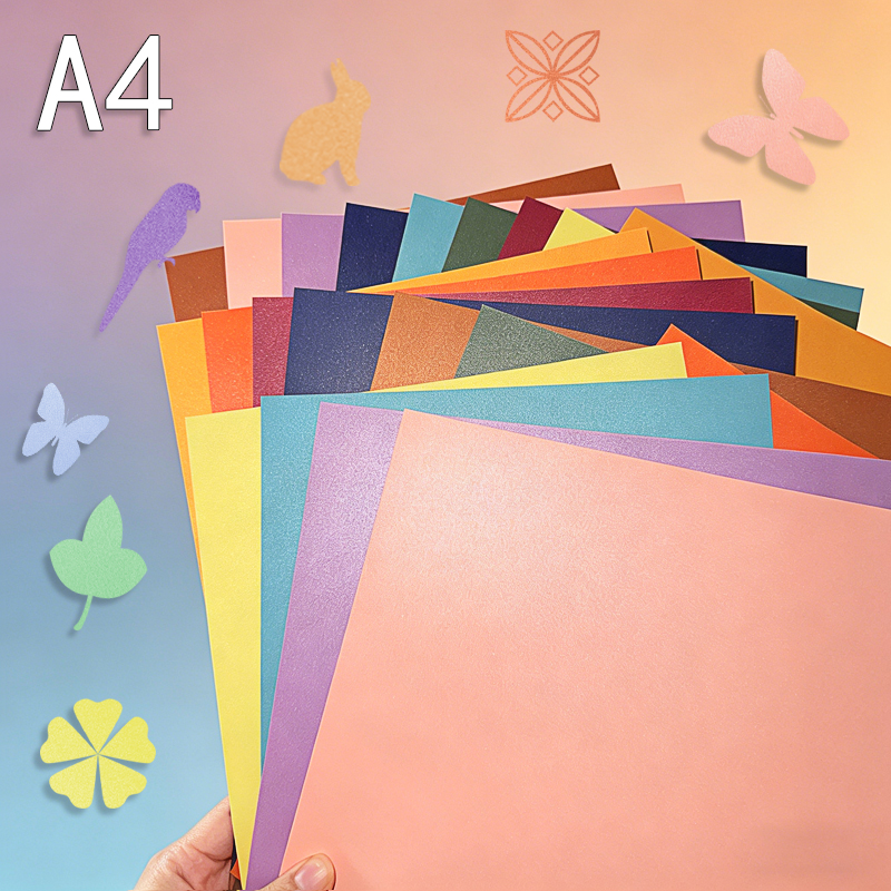 A4  Color Cardstock 20PCS 250G - Cardstock Paper Pack avaliação e preço