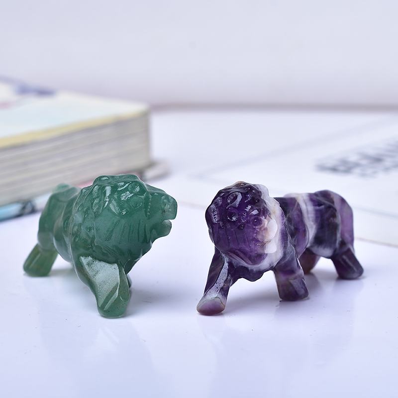 Natural Crystal Obsidian Lion. - Lion Stationery & Office Supply(Kunshan)Co.Ltd avaliação e preço