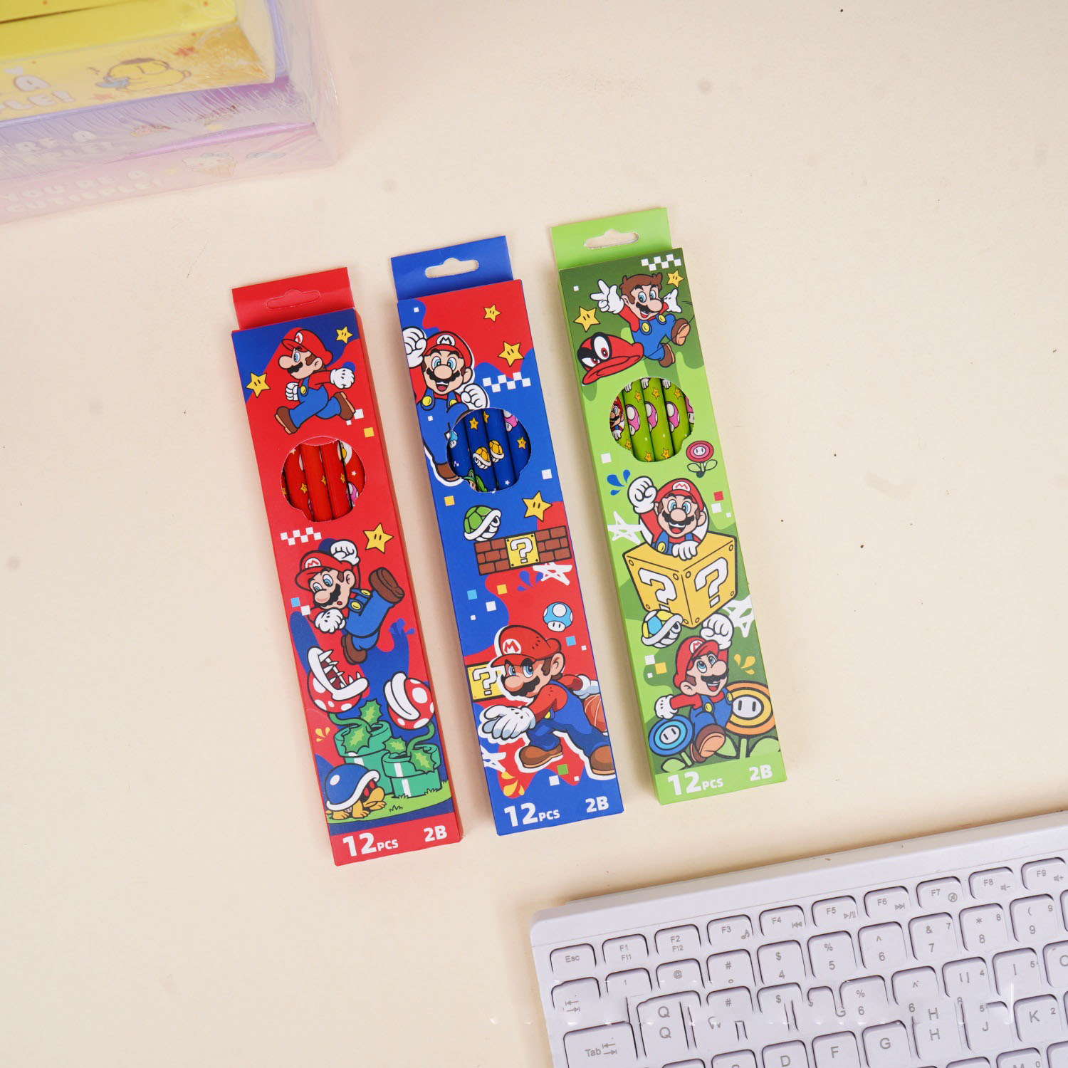 Super Mario element 2B pencil. - Stationery Office avaliação e preço