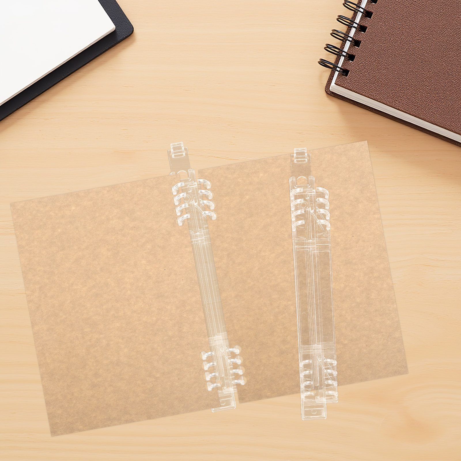 10Pcs Spiral Binder Rings Plas - Binding Comb Plastic avaliação e preço
