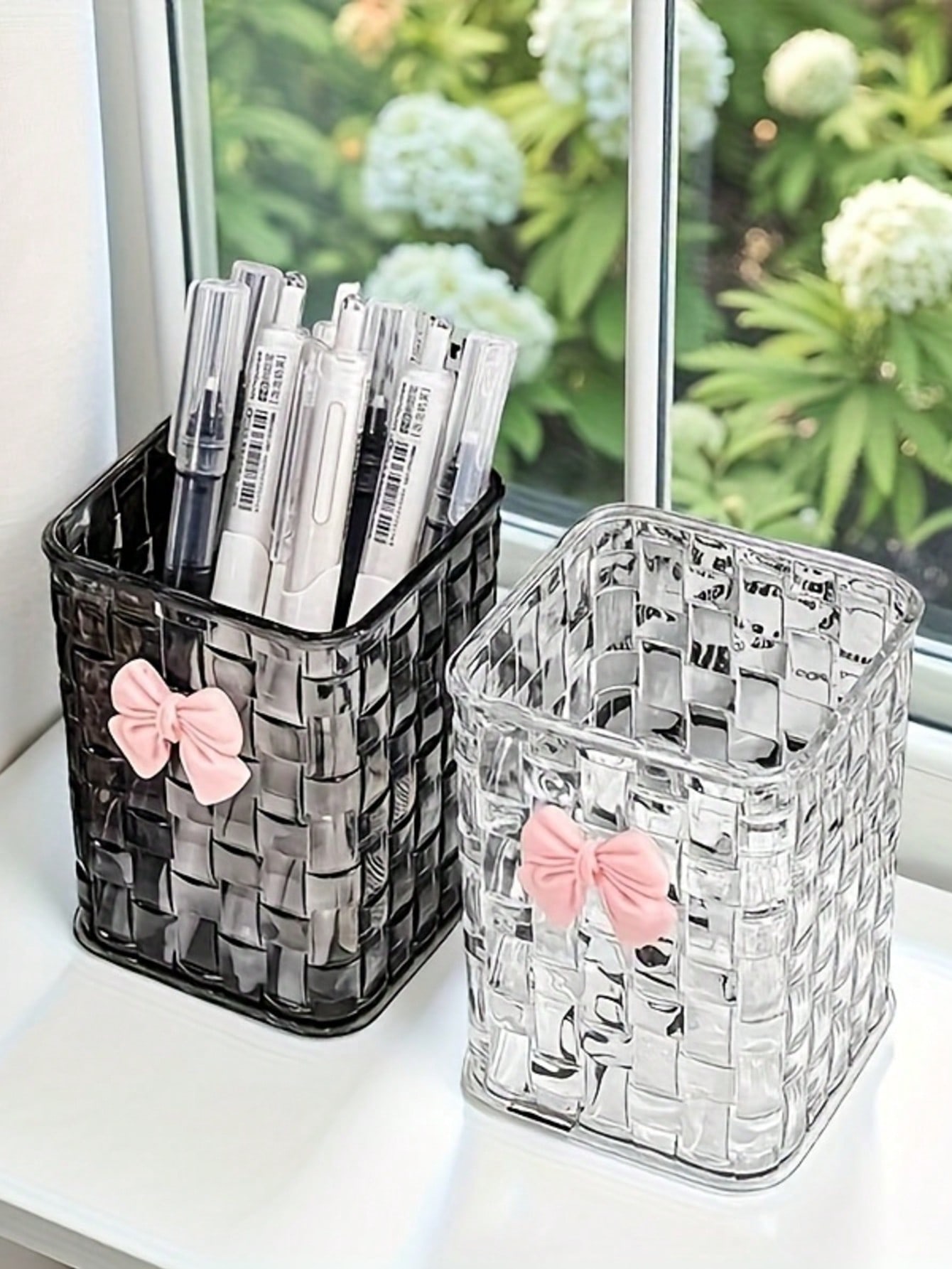 1pc Woven Texture Makeup Brush - Office Stationery And Supply avaliação e preço