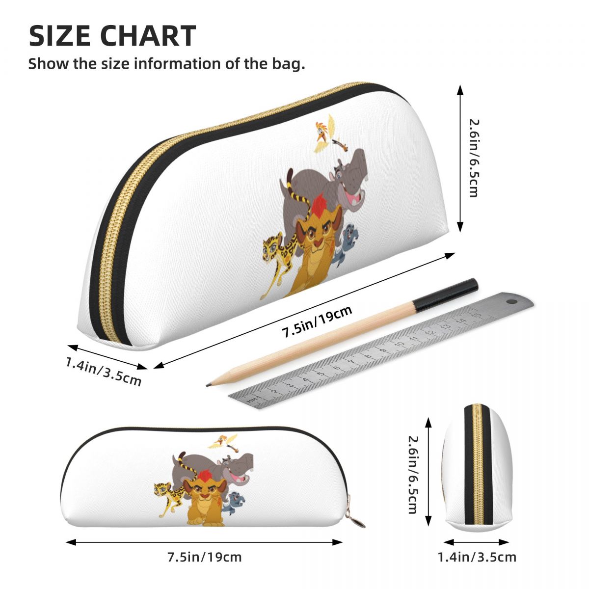 Lion Guard Pencil Cases Pen Ho - Lion Stationery & Office Supply(Kunshan)Co.Ltd avaliação e preço