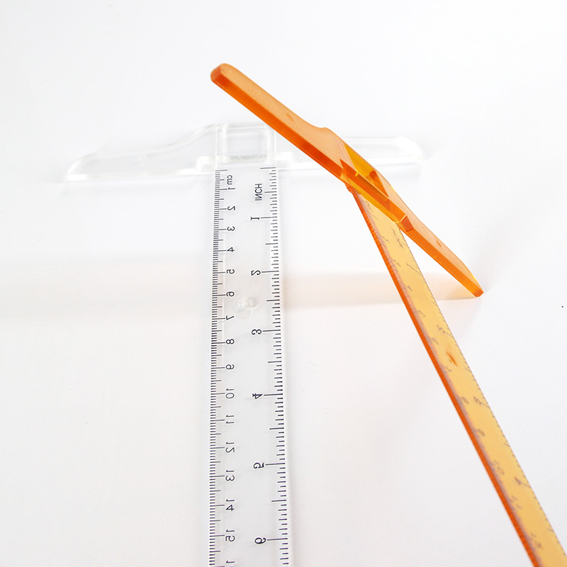1Pc T-shaped Double Side Scale - Office Stationery And Supply avaliação e preço