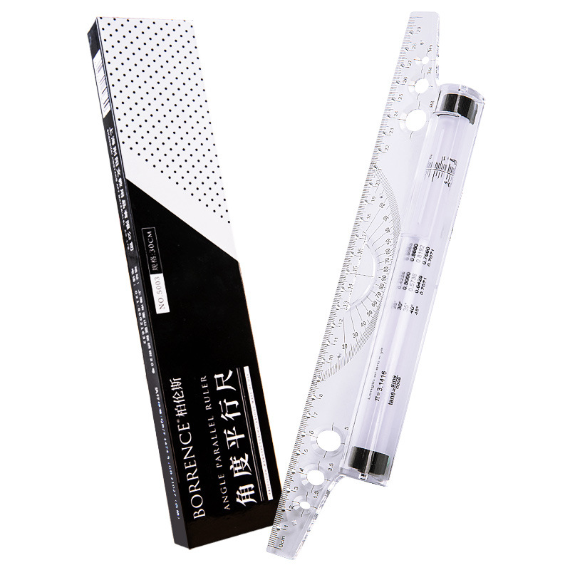30cm Transparent Parallel Roll - Ruler Set Transparent avaliação e preço