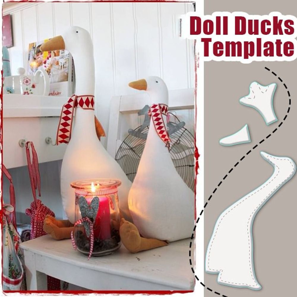 Transparent Doll Ducks Decor T - Ruler Set Transparent avaliação e preço