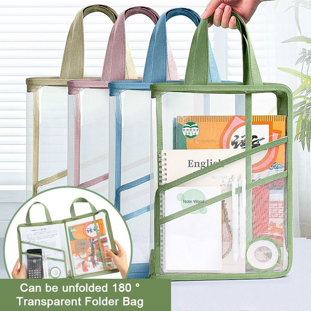Transparent Document Bag Stati - Office Stationery And Supply avaliação e preço