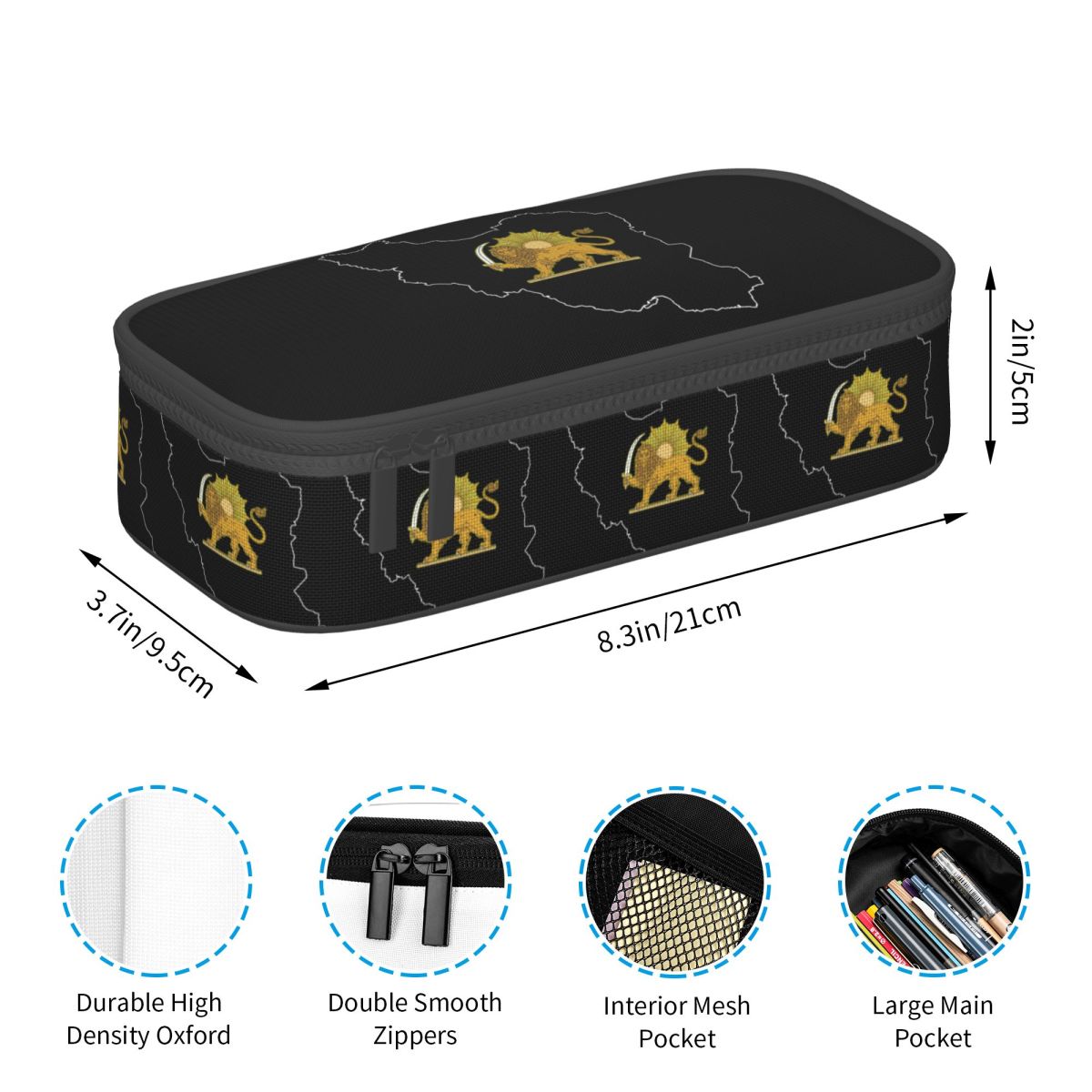 Iran Black Persian Lion Pencil - Lion Stationery & Office Supply(Kunshan)Co.Ltd avaliação e preço