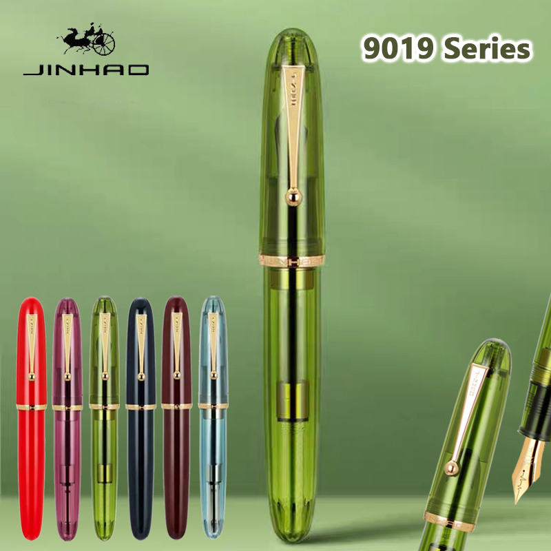 Jinhao 9019 Fountain Pen Trans - Office Stationery Supply Business avaliação e preço