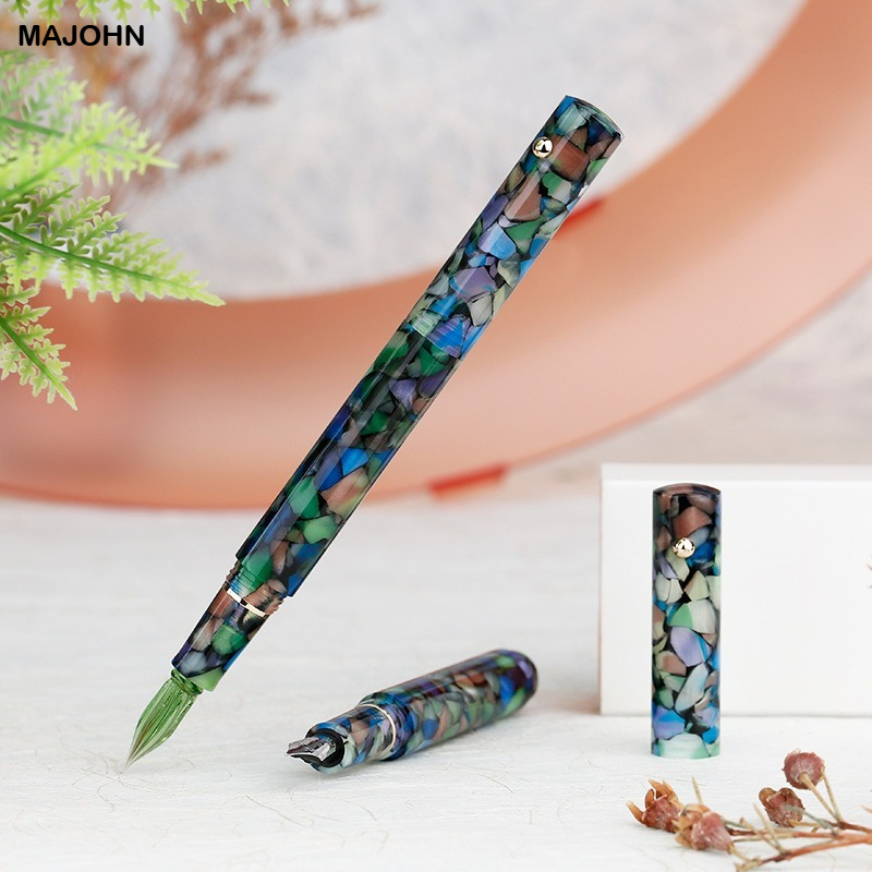 MAJOHN N8 Resin Glass Dip Pen  - Office Stationery Supply Business avaliação e preço
