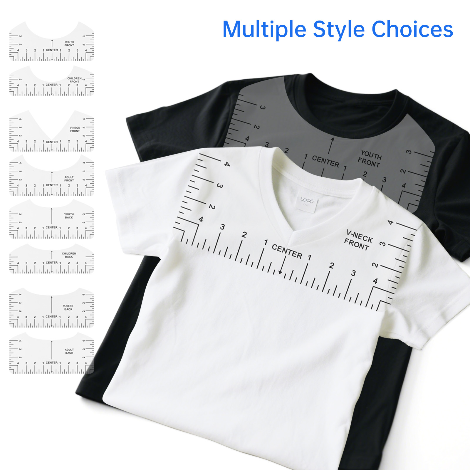 Transparent T-shirt Ruler Guid - Ruler Set Transparent avaliação e preço