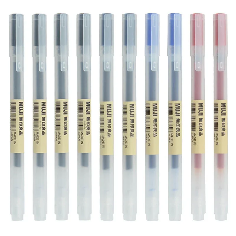 10-30Pcs/Set 0.38/0.5mm Gel pe - Office Stationery Supply Business avaliação e preço