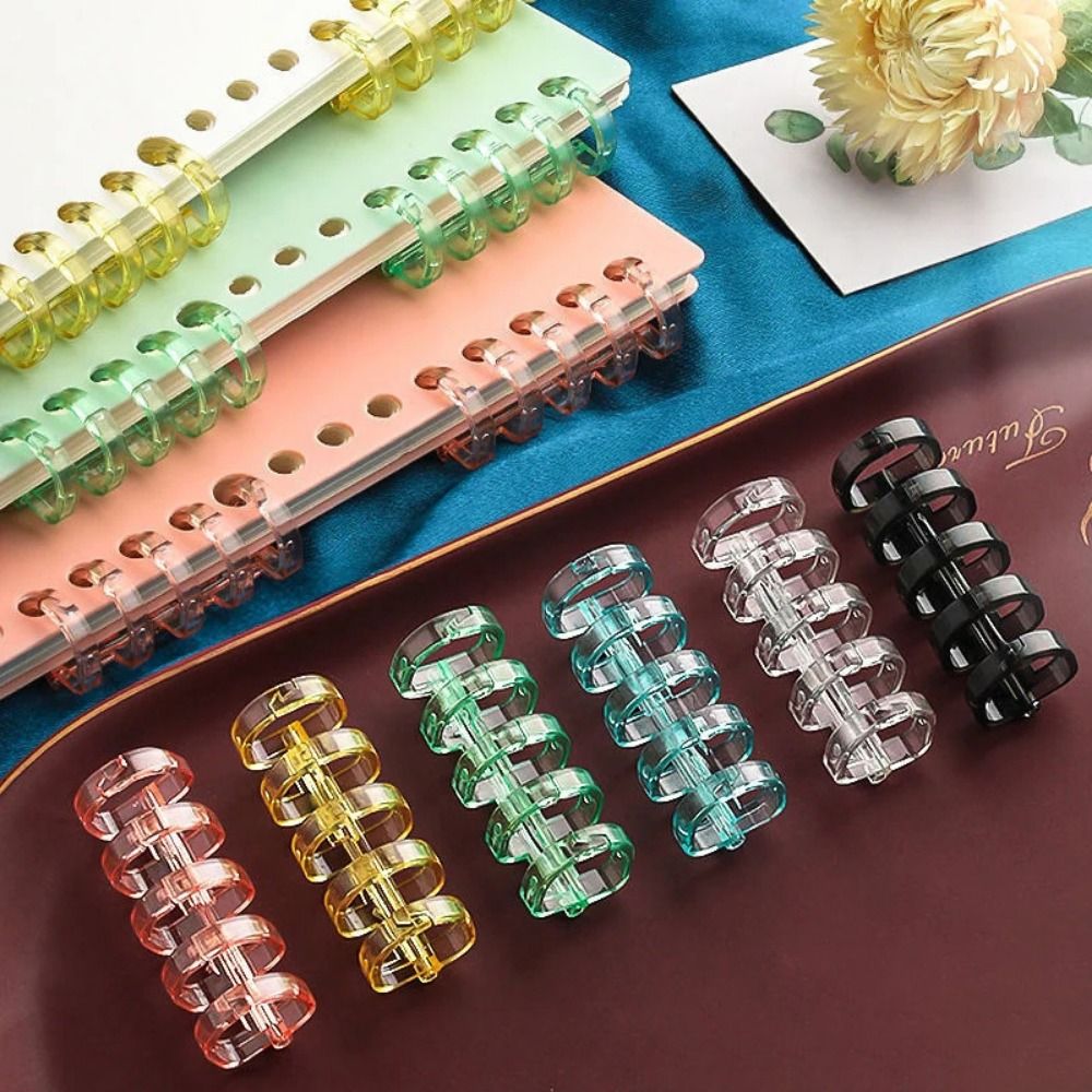 10Pcs Binding Spines Snap Spli - Binding Comb Plastic avaliação e preço