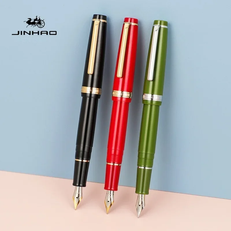 Jinhao 82 Fountain Pen Golden  - Office Stationery Supply Business avaliação e preço