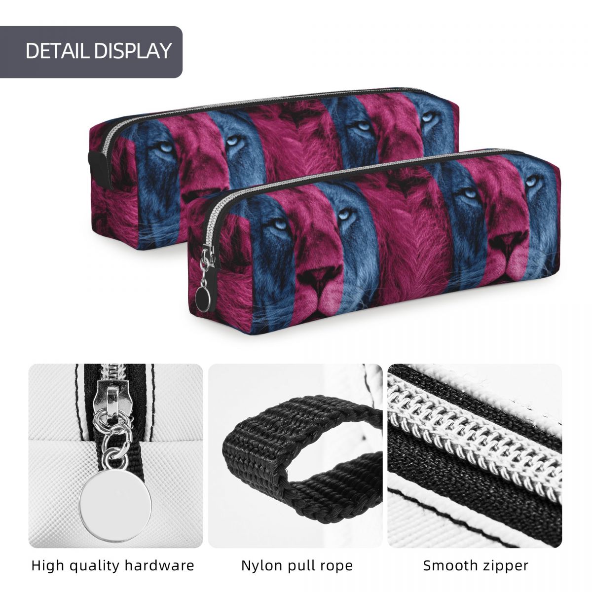 Aston Villa Lion Pencil Cases  - Lion Stationery & Office Supply(Kunshan)Co.Ltd avaliação e preço