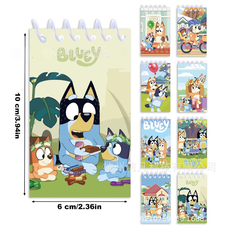 8pcs Hot Blueys Mini Notebook  - Stationery Office avaliação e preço