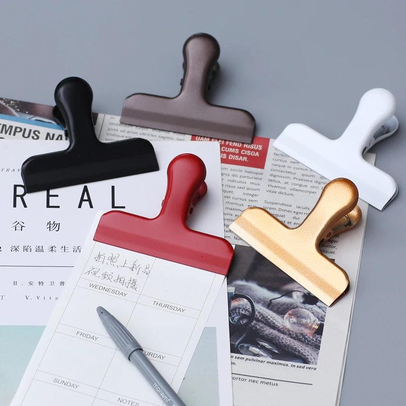 Fromthenon Vintage Binder Clip - Office Stationery And Supply avaliação e preço