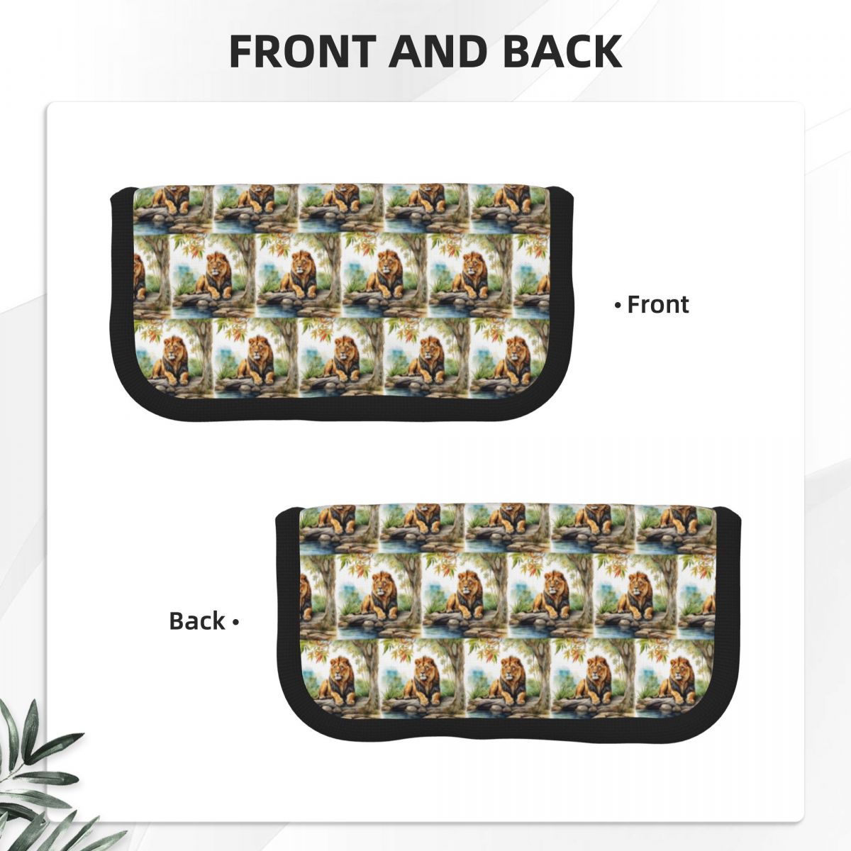 A Lion In A Forest Pencil Case - Lion Stationery & Office Supply(Kunshan)Co.Ltd avaliação e preço