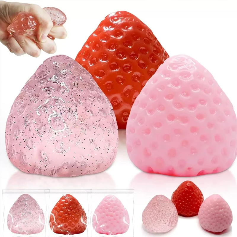 Strawberry Taba Squishy Fidget - Stationery Office avaliação e preço