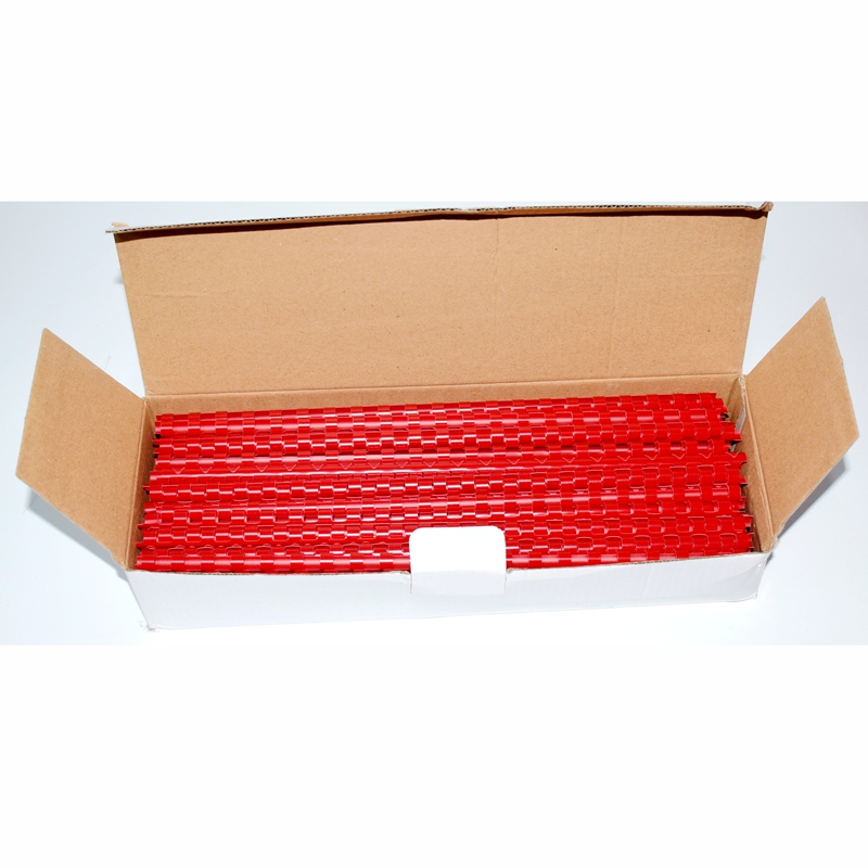 ReadStar 50/100PCS Red PVC Bin - Binding Comb Plastic avaliação e preço
