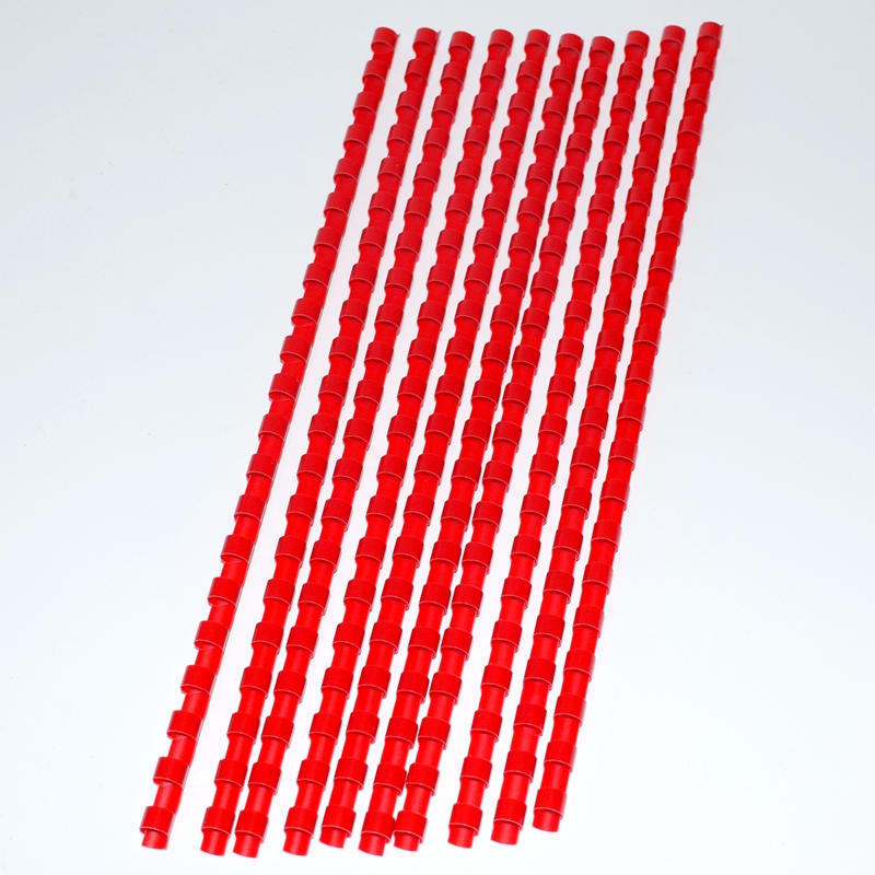 ReadStar 50/100PCS Red PVC Bin - Binding Comb Plastic avaliação e preço