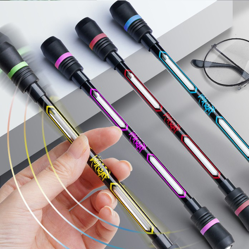 3~12pcs Creative Spinning Pen  - Office Stationery And Supply avaliação e preço