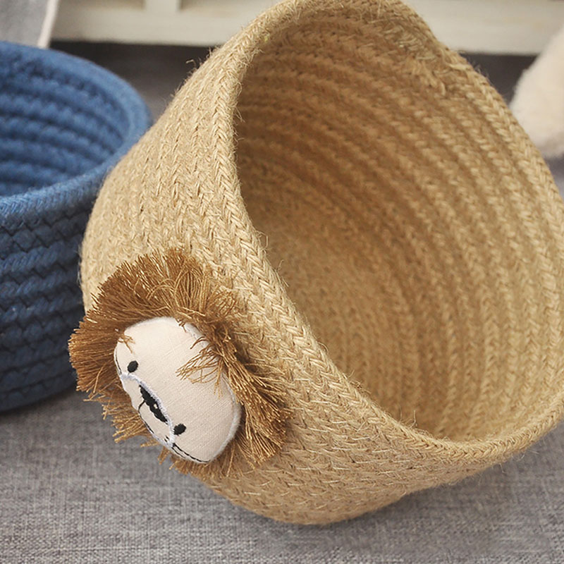 Cartoon Lion Woven Storage Bas - Lion Stationery & Office Supply(Kunshan)Co.Ltd avaliação e preço