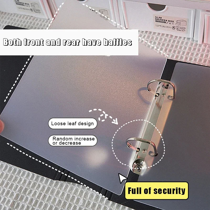 Kawaii A4/A5 Binder Photocard  - Binding Comb Plastic avaliação e preço