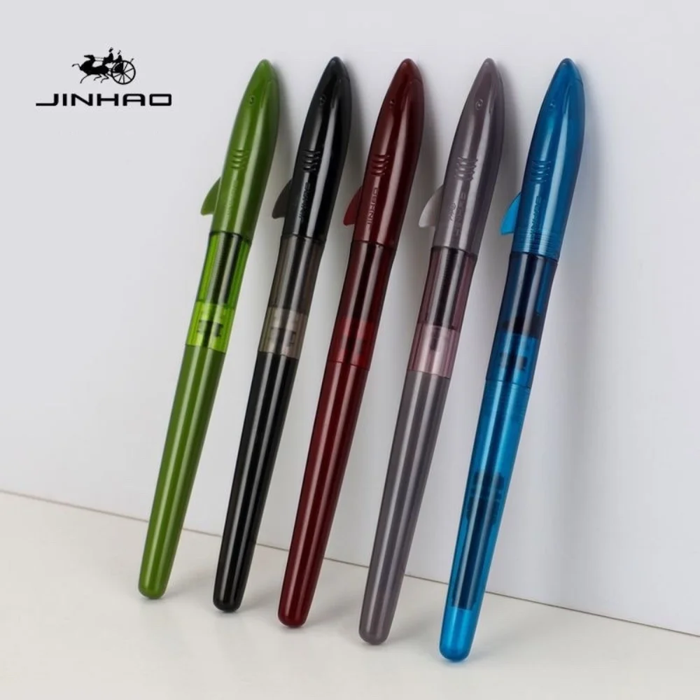 Jinhao Cute Shark Fountain Pen - Office Stationery Supply Business avaliação e preço