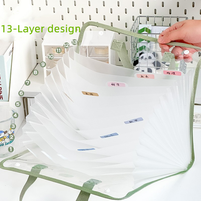 13-Layer A4 File Folder Storag - Office Stationery And Supply avaliação e preço