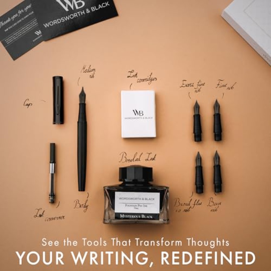 Fountain Pen Gift Set, Include - Fountain Pen Ink avaliação e preço