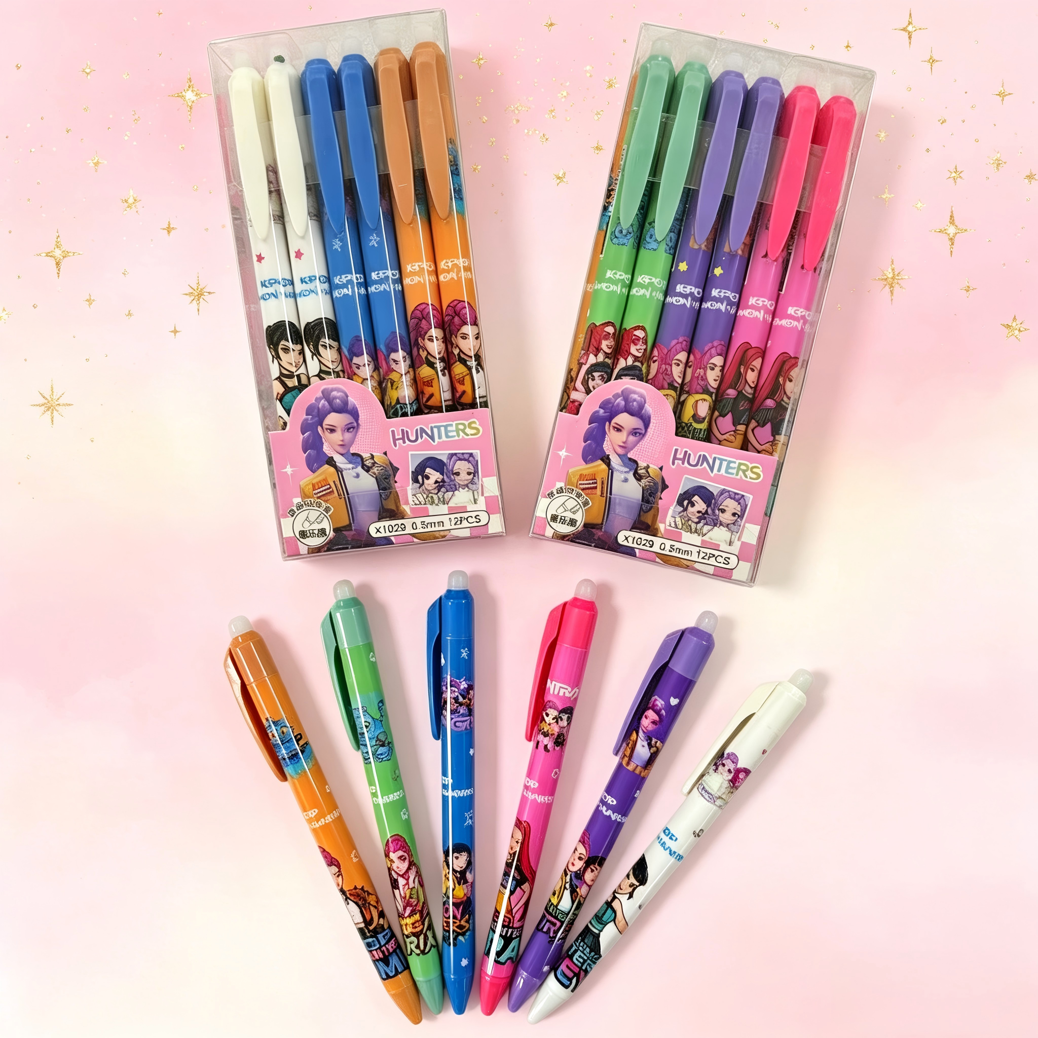 Cartoon Erasable Gel Pens Cute - Office Stationery And Supply avaliação e preço