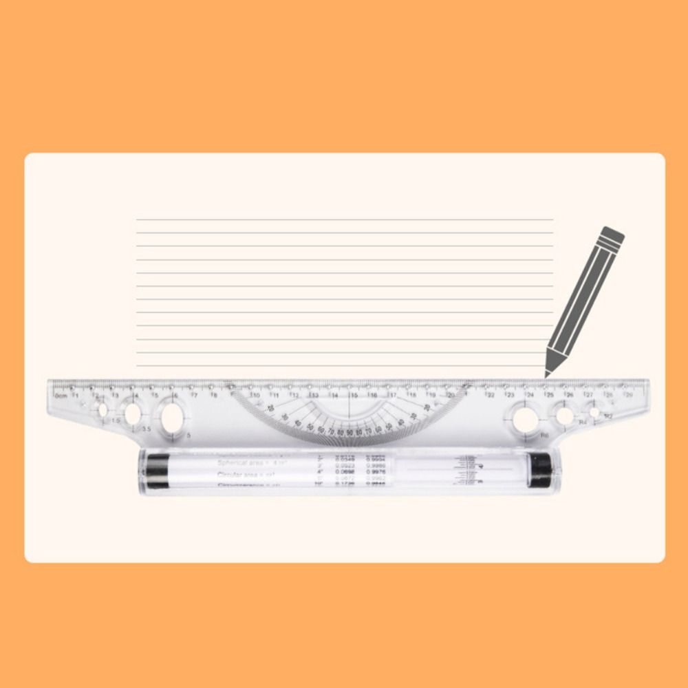Professional Plastic Parallel  - Ruler Set Transparent avaliação e preço