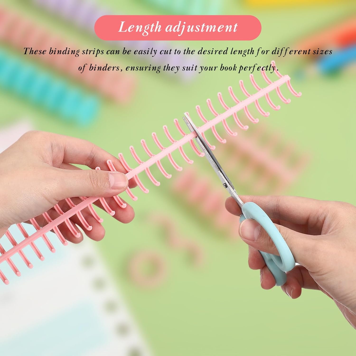 5/10Pcs Comb Binding Spines 30 - Binding Comb Plastic avaliação e preço