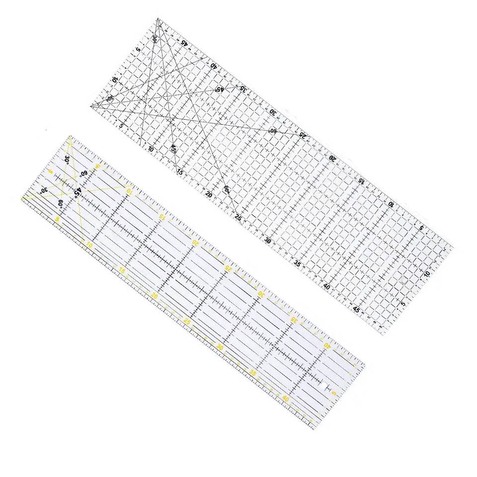 Fenrry Multisize Acrylic Patch - Ruler Set Transparent avaliação e preço